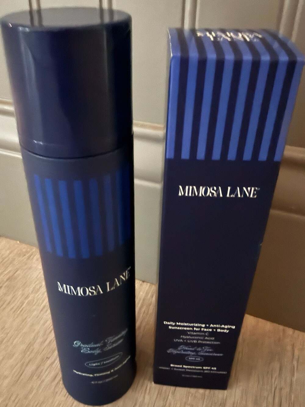 Mimosa Lane The Power Duo: Gradual Tanning Body Serum and Head-to-Toe Hydrating